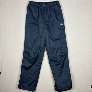 Sergio Tacchini Mens Large Track Pants Blue Athletic Straight Leg Vintage